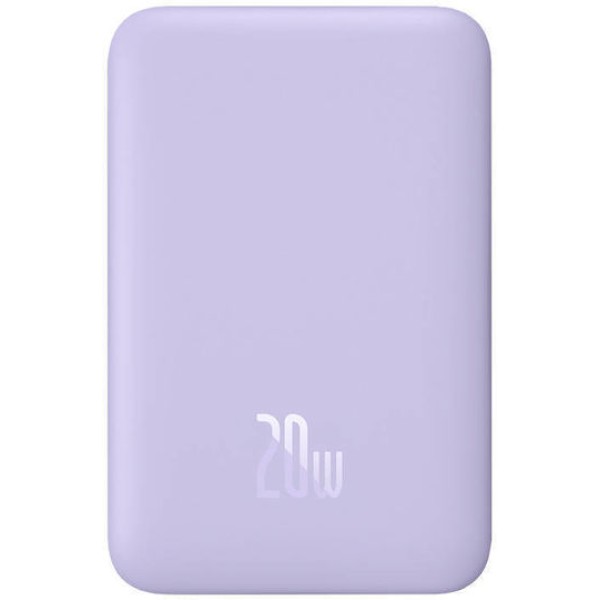 Baseues Magnetic Mini Powerbank 10000mAh 20W Purple